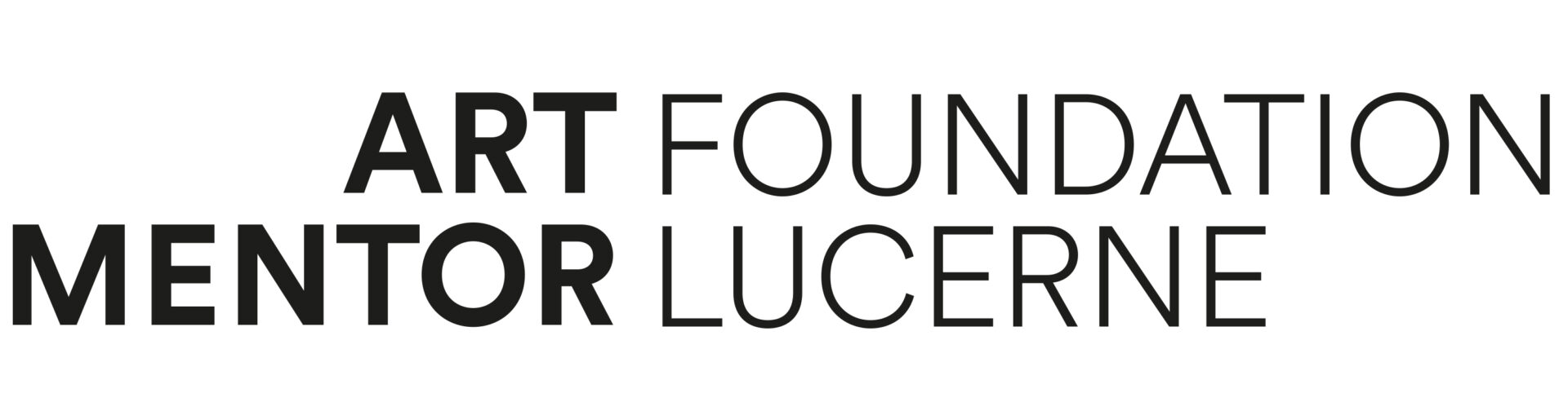 Logo Art Mentor Foundation Lucerne 3000x770px